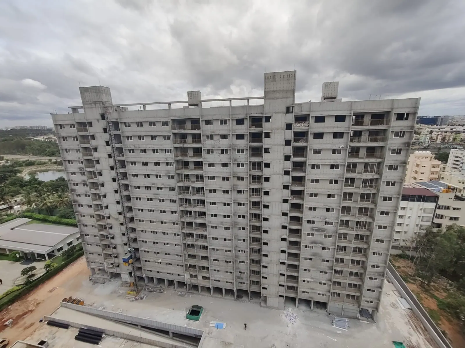 Phase 1 Block 1 east view, June 2026