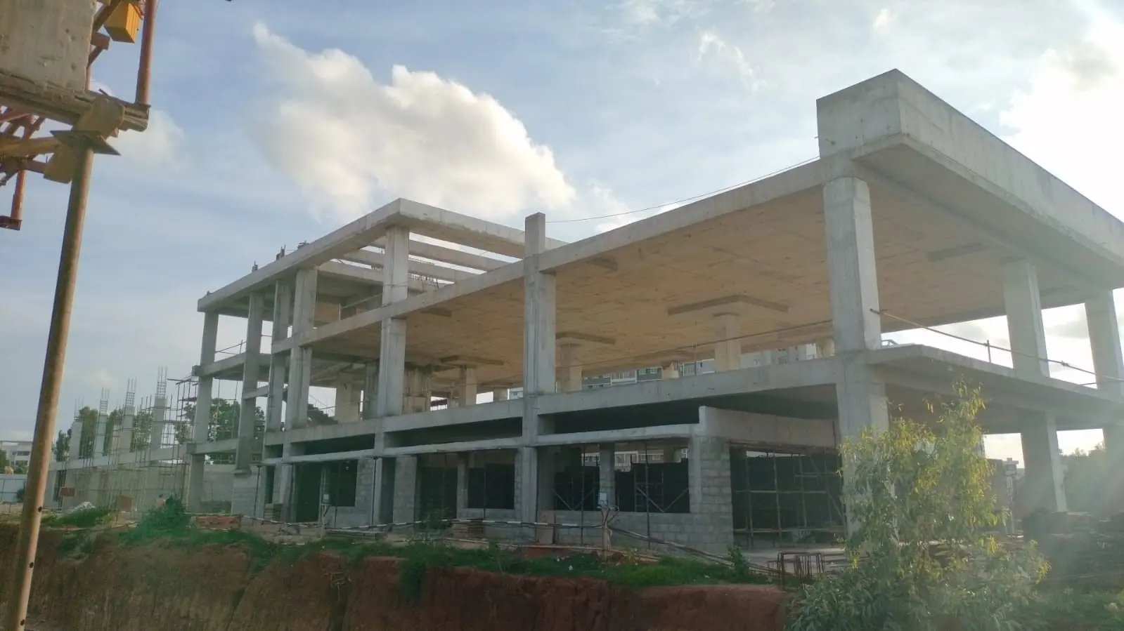 Phase 1 clubhouse east view, June 2026
