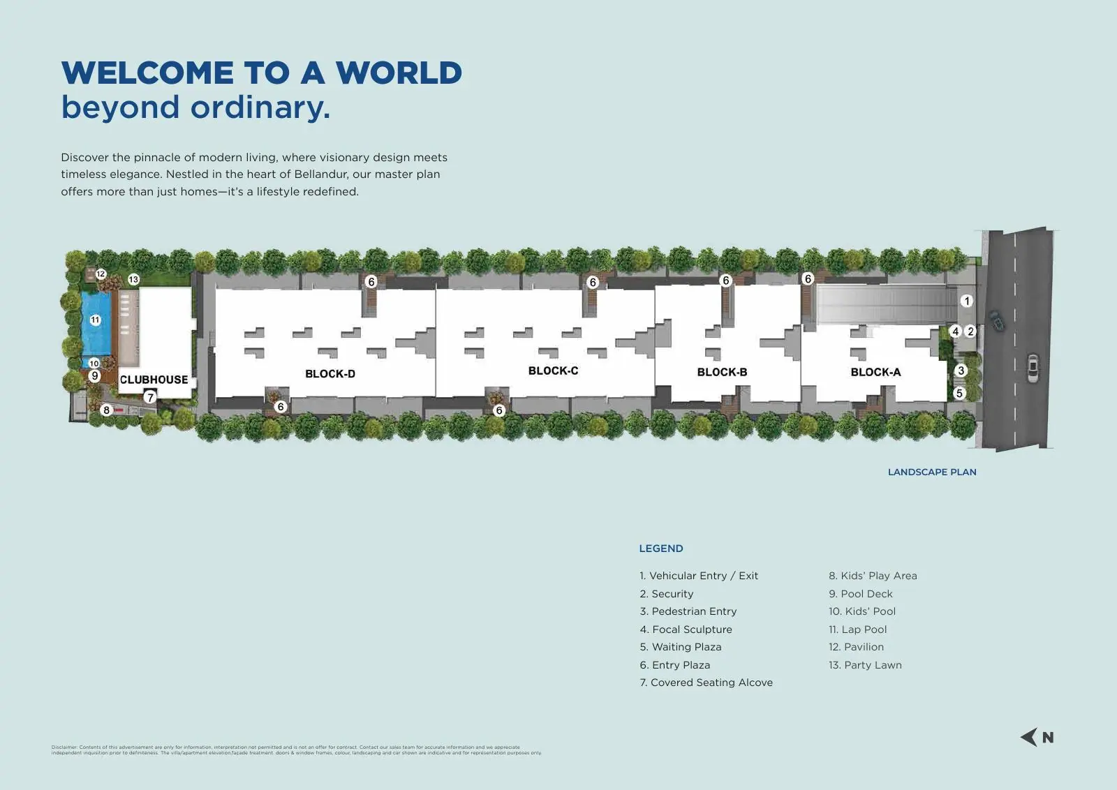 Adarsh Rosewood brochure page